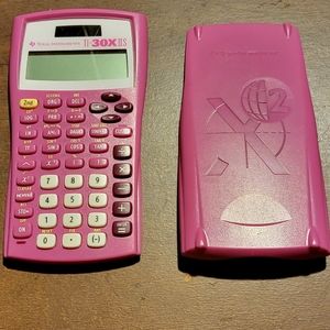 TEXAS INSTRUMENTS TI-30X IIS Pink 2-Line Scientific Calculator